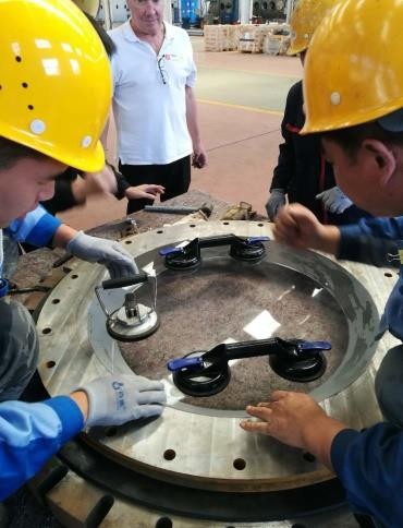 潛器亞克力視窗耐壓測試